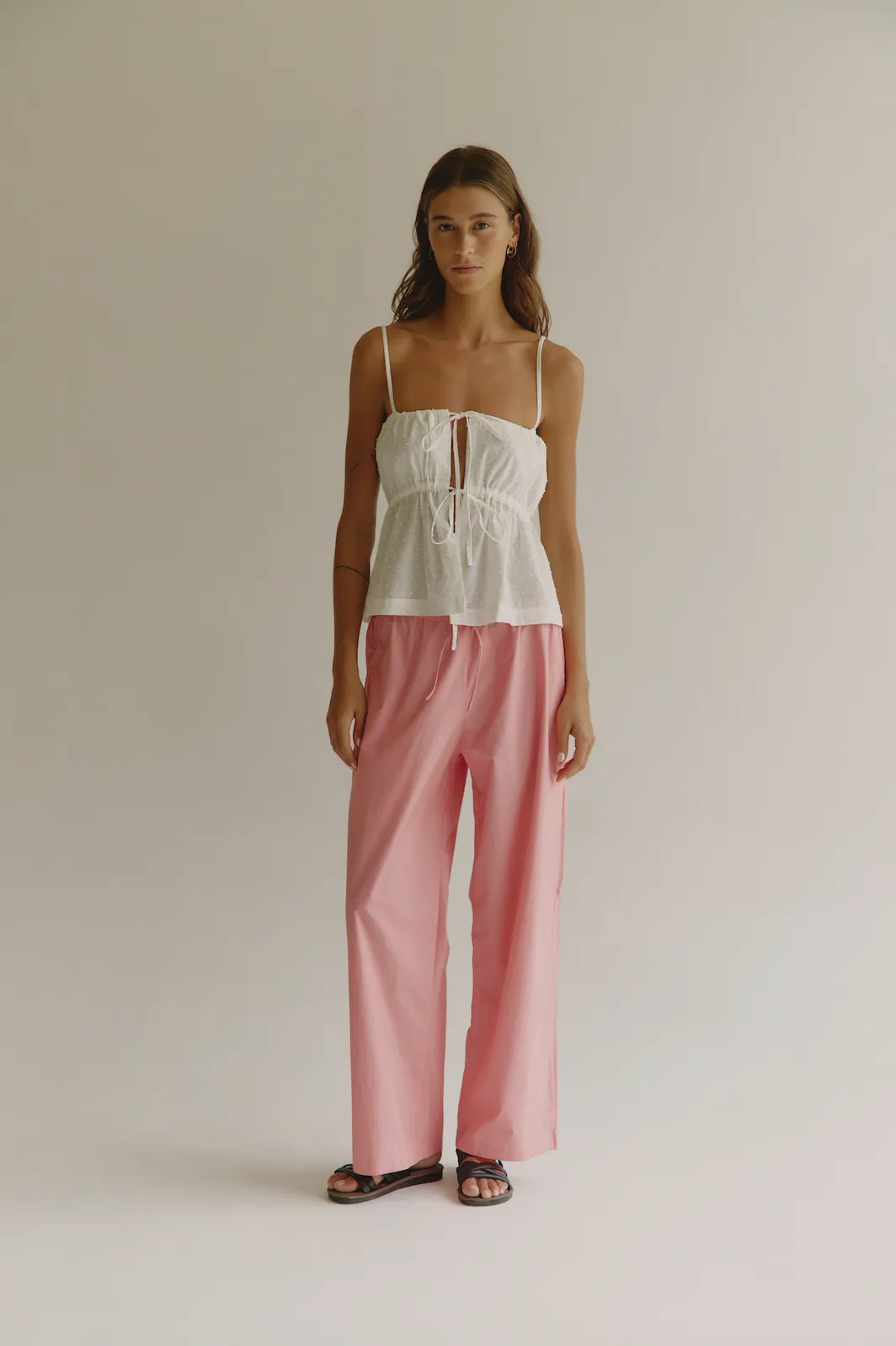 ZAMIA TOP - Organic Dotted Cotton sold by Gillia product image thumbnail 4