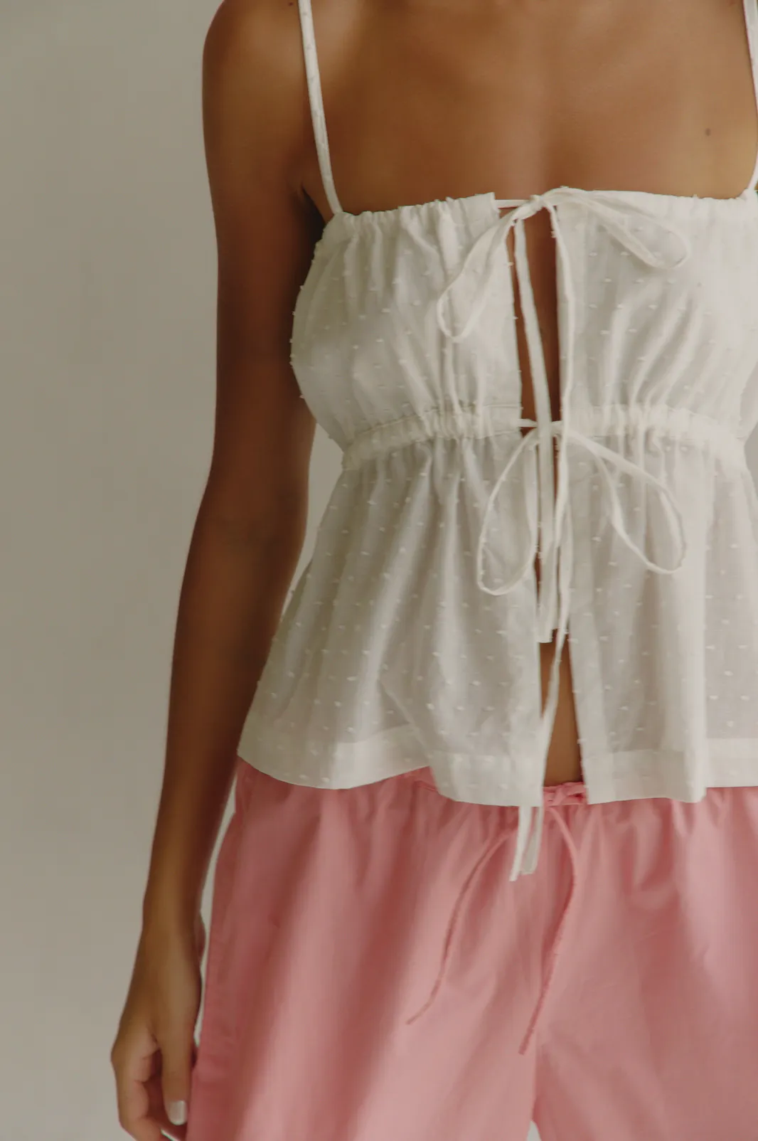 ZAMIA TOP - Organic Dotted Cotton sold by Gillia product image thumbnail 3