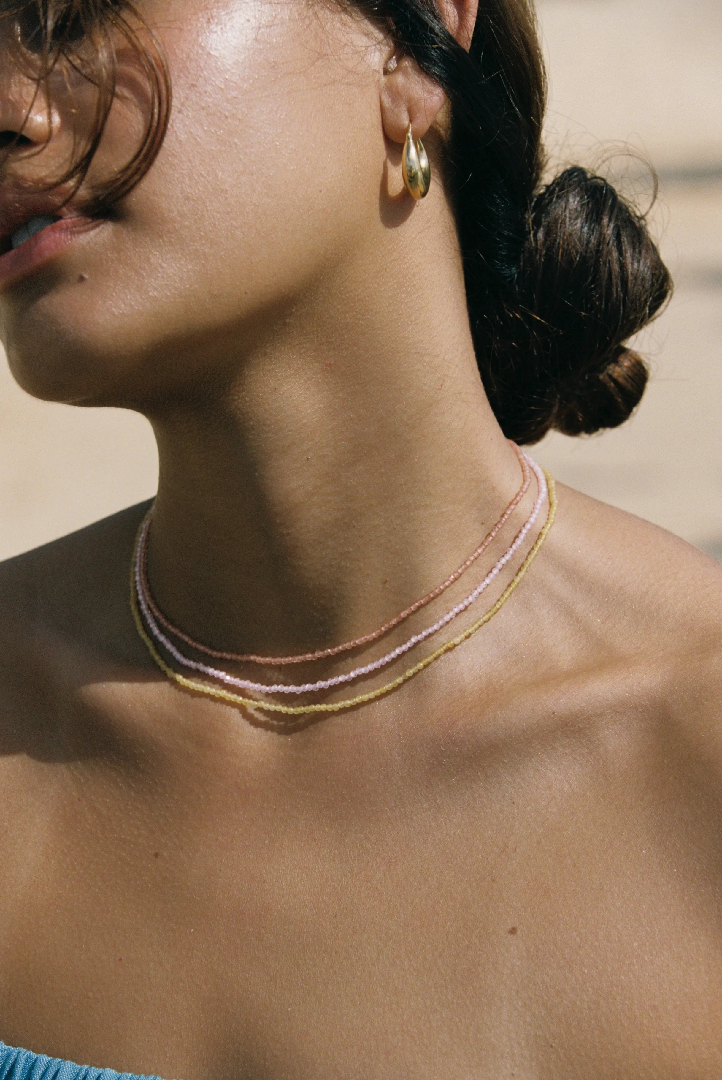 GEMSTONE CHOKER sold by Gillia