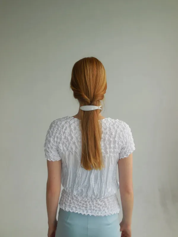 HERRING BARRETTE made by Gillia