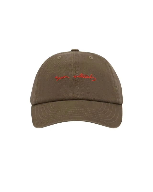 RITUALS LOGO CAP - CHOC/RED sold by Gillia