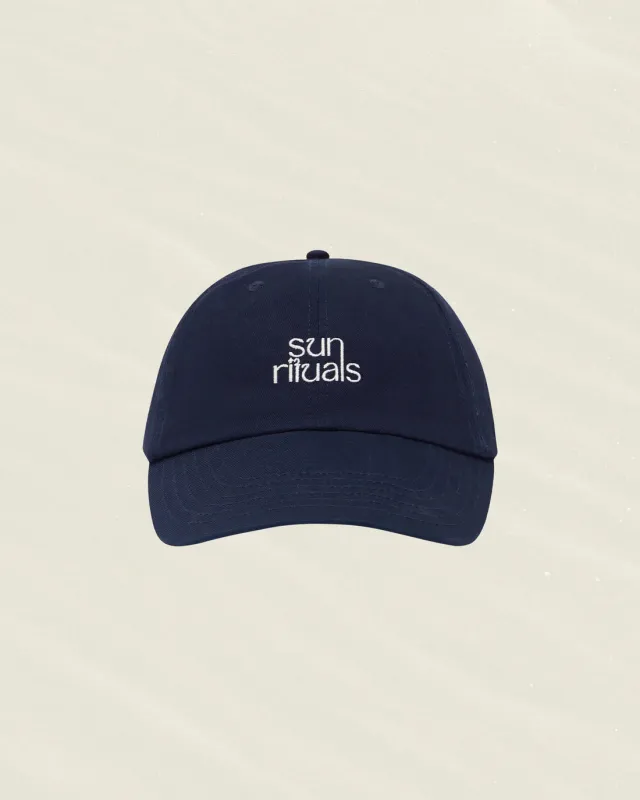 SIGNATURE LOGO CAP - NAVY sold by Gillia