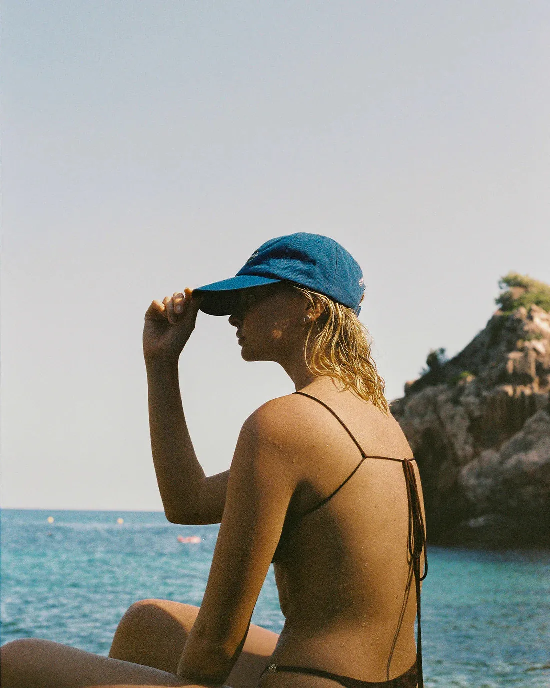 SELINA CAP - SEA BLUE sold by Gillia product image thumbnail 5