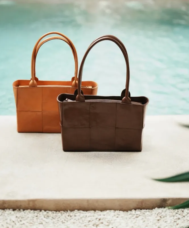 Diletta Leather bag made by Gillia