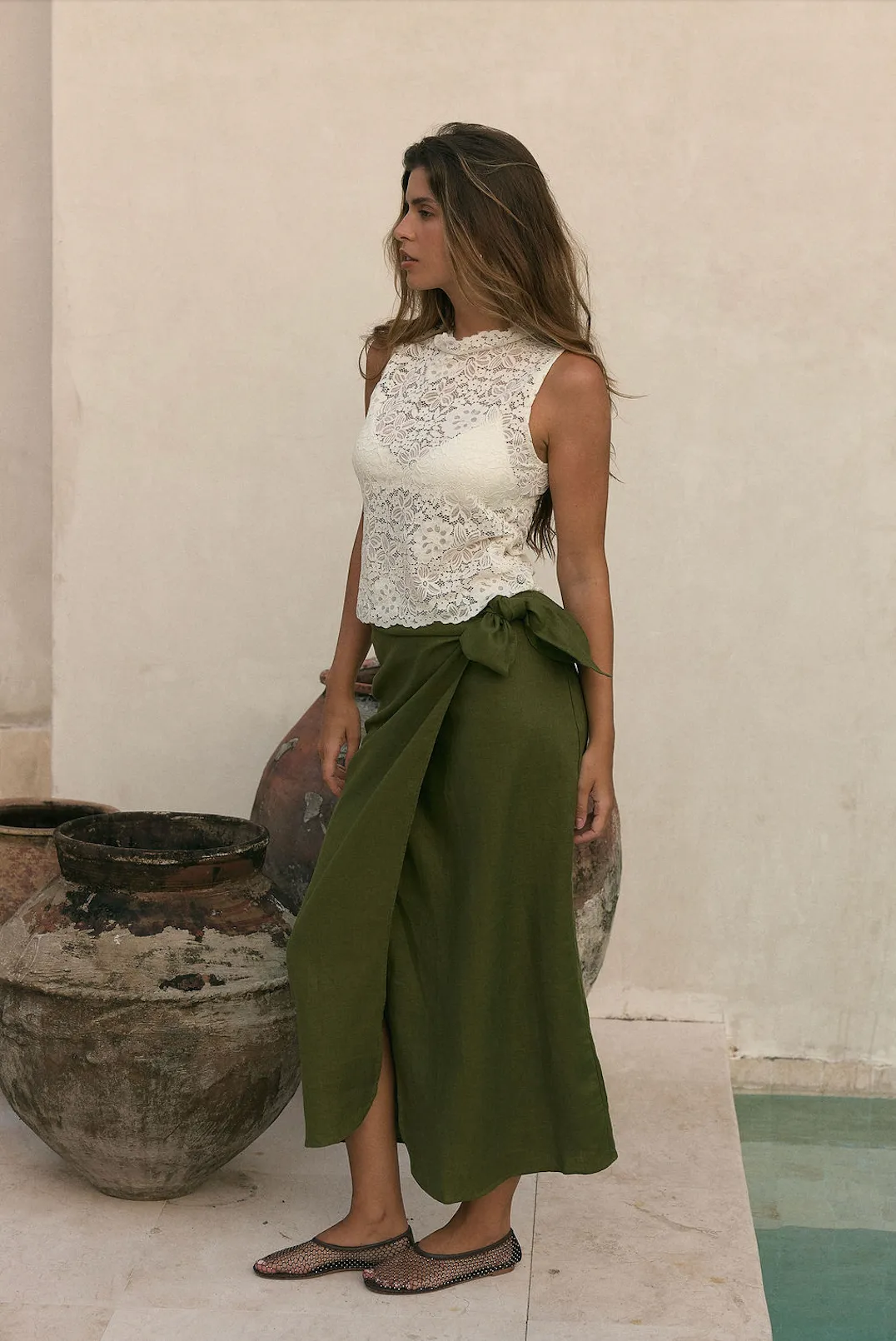 LUCIA SKIRT- Maxi sold by Gillia product image thumbnail 4