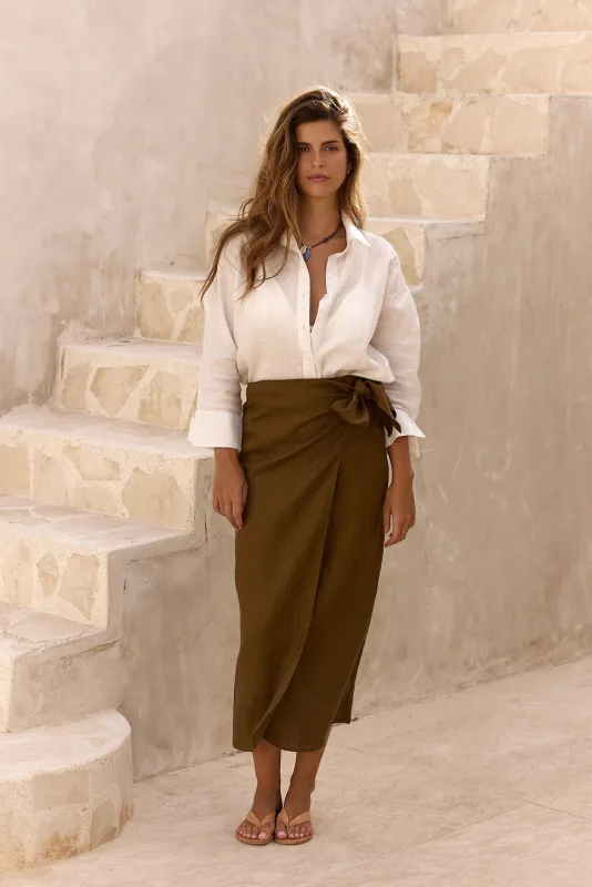 LUCIA SKIRT- Maxi made by Gillia