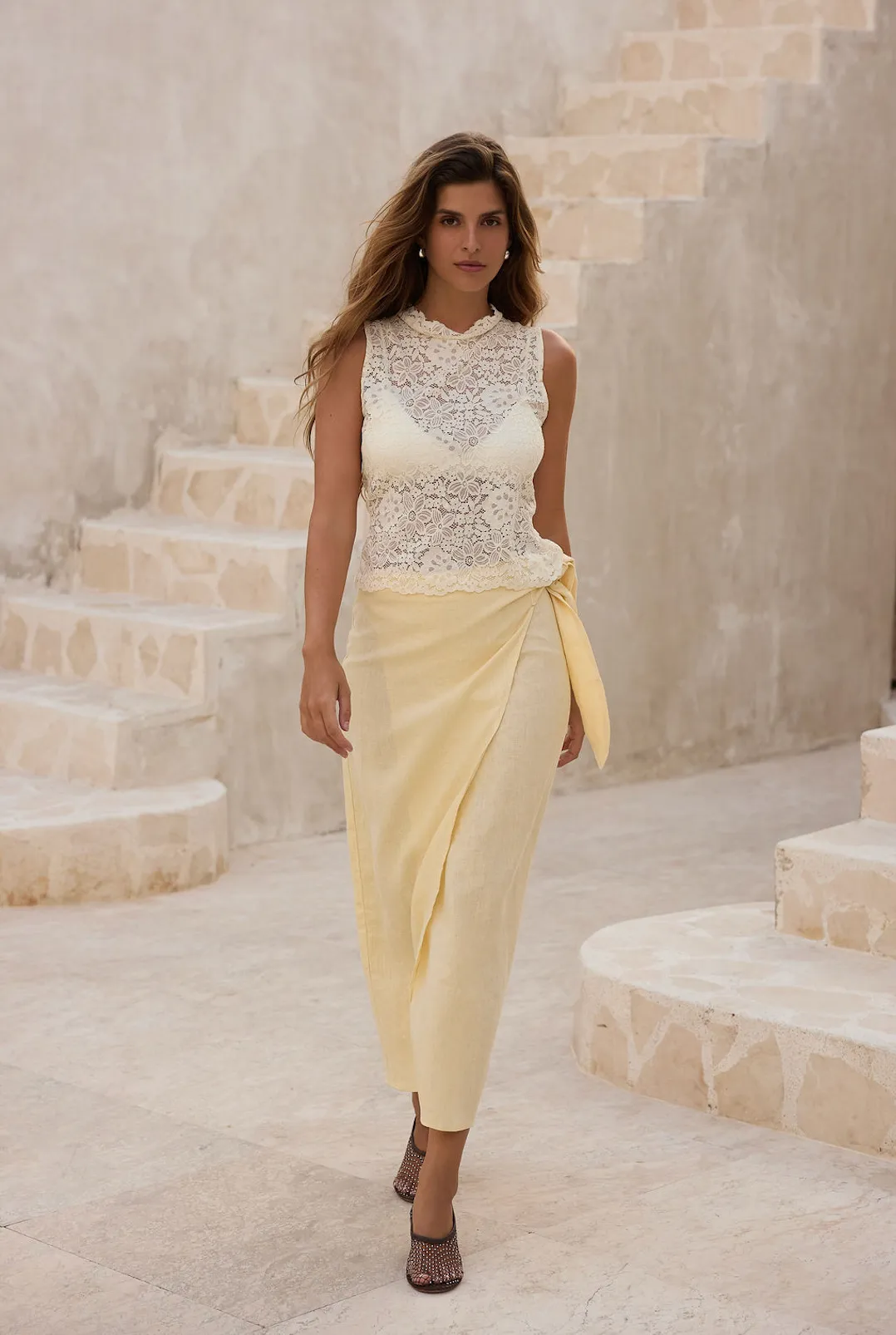 LUCIA SKIRT- Maxi sold by Gillia product image thumbnail 3