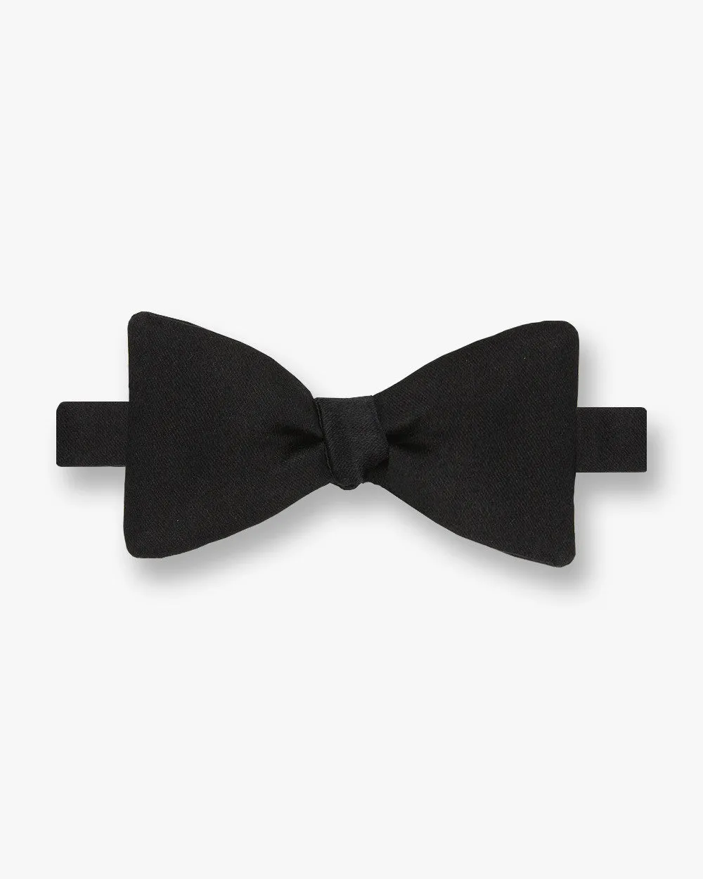 Silk Black Satin Bow Tie sold by Gitman Brothers product image thumbnail 2