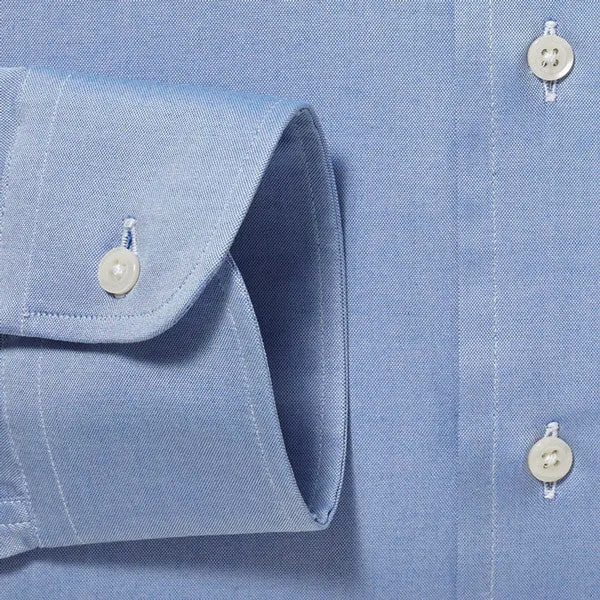Button Down Pinpoint Blue - Classic sold by Gitman Brothers product image thumbnail 4
