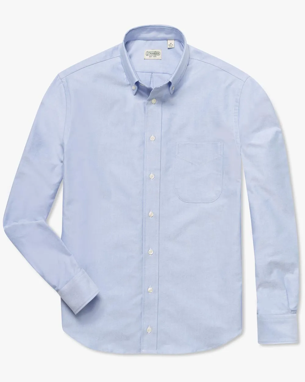Blue Oxford Weekend Shirt sold by Gitman Brothers product image thumbnail 2
