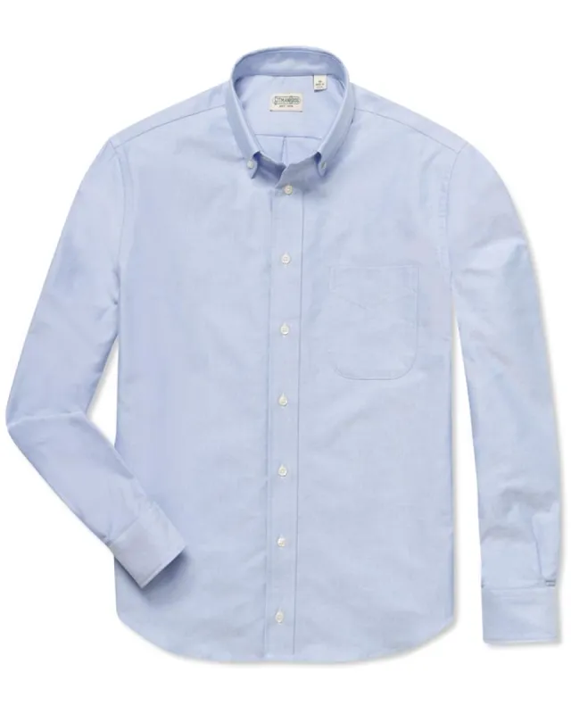 Blue Oxford Weekend Shirt sold by Gitman Brothers