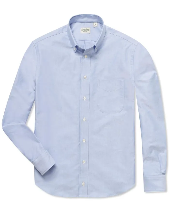 Blue Oxford Weekend Shirt sold by Gitman Brothers