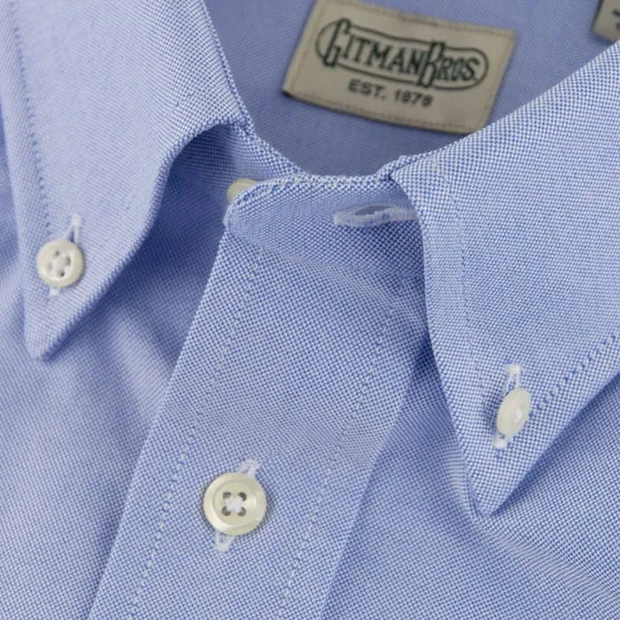 Blue Oxford Weekend Shirt sold by Gitman Brothers product image thumbnail 3
