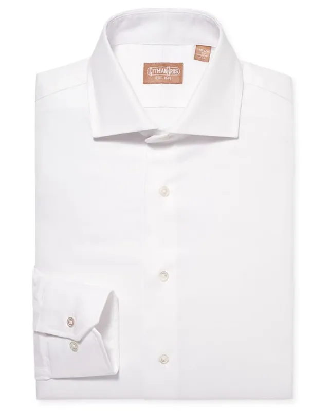 Widespread Royal Oxford White - Big/Tall sold by Gitman Brothers