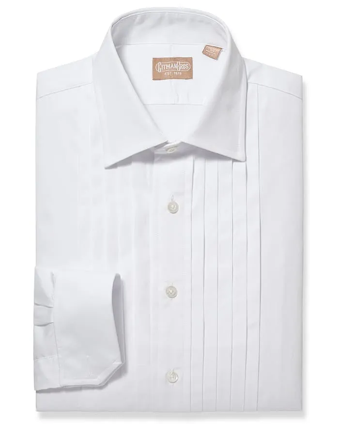 Five Pleat Tuxedo Shirt sold by Gitman Brothers