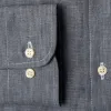 Grey Tonal Linen sold by Gitman Brothers