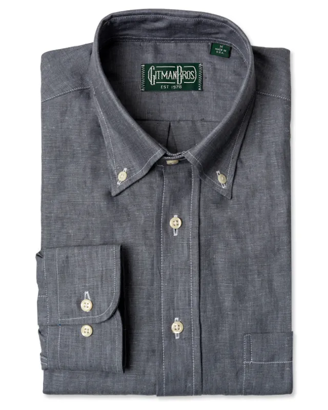 Grey Tonal Linen sold by Gitman Brothers