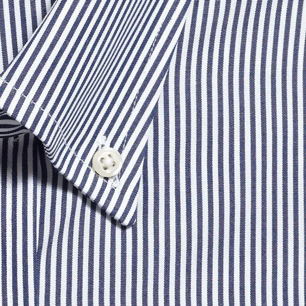 Button Down Bengal Stripe Navy - Big/Tall sold by Gitman Brothers product image thumbnail 5
