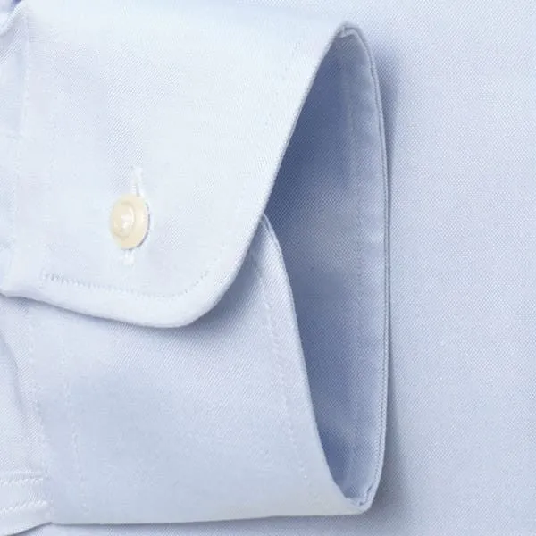 Medium Spread Pinpoint Light Blue - Tailored sold by Gitman Brothers product image thumbnail 4