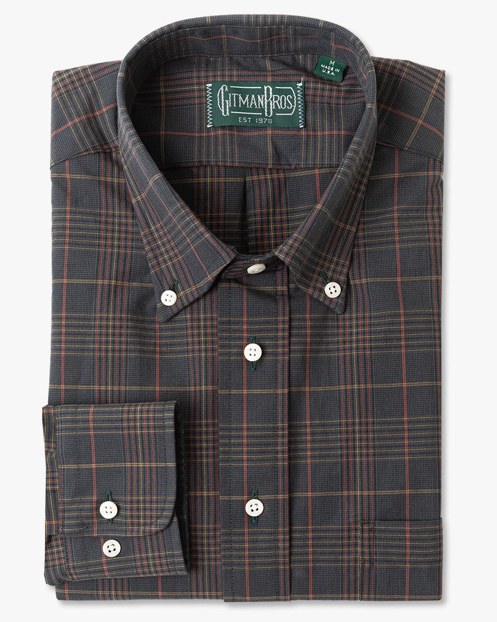 Smokey Poplin Plaid sold by Gitman Brothers product image thumbnail 2