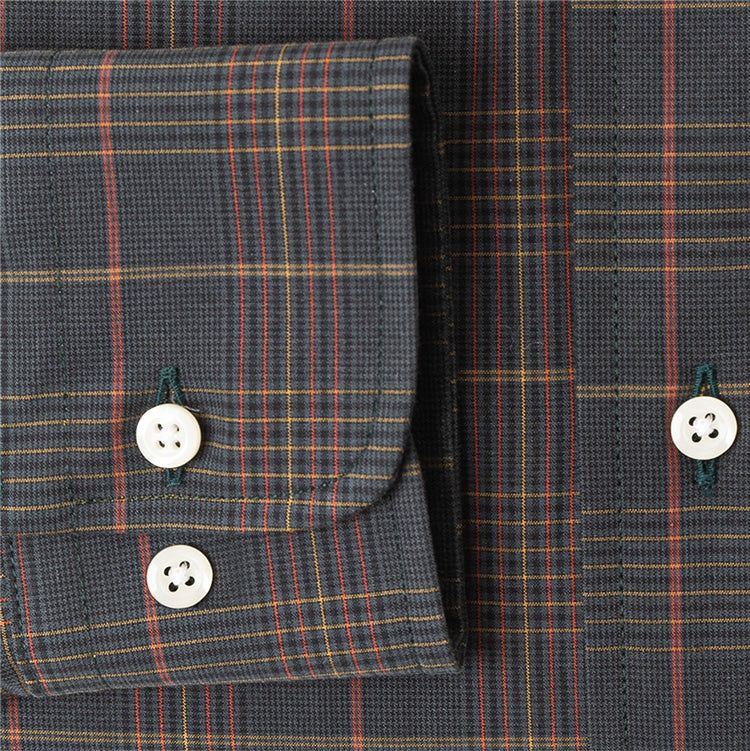 Smokey Poplin Plaid sold by Gitman Brothers product image thumbnail 4