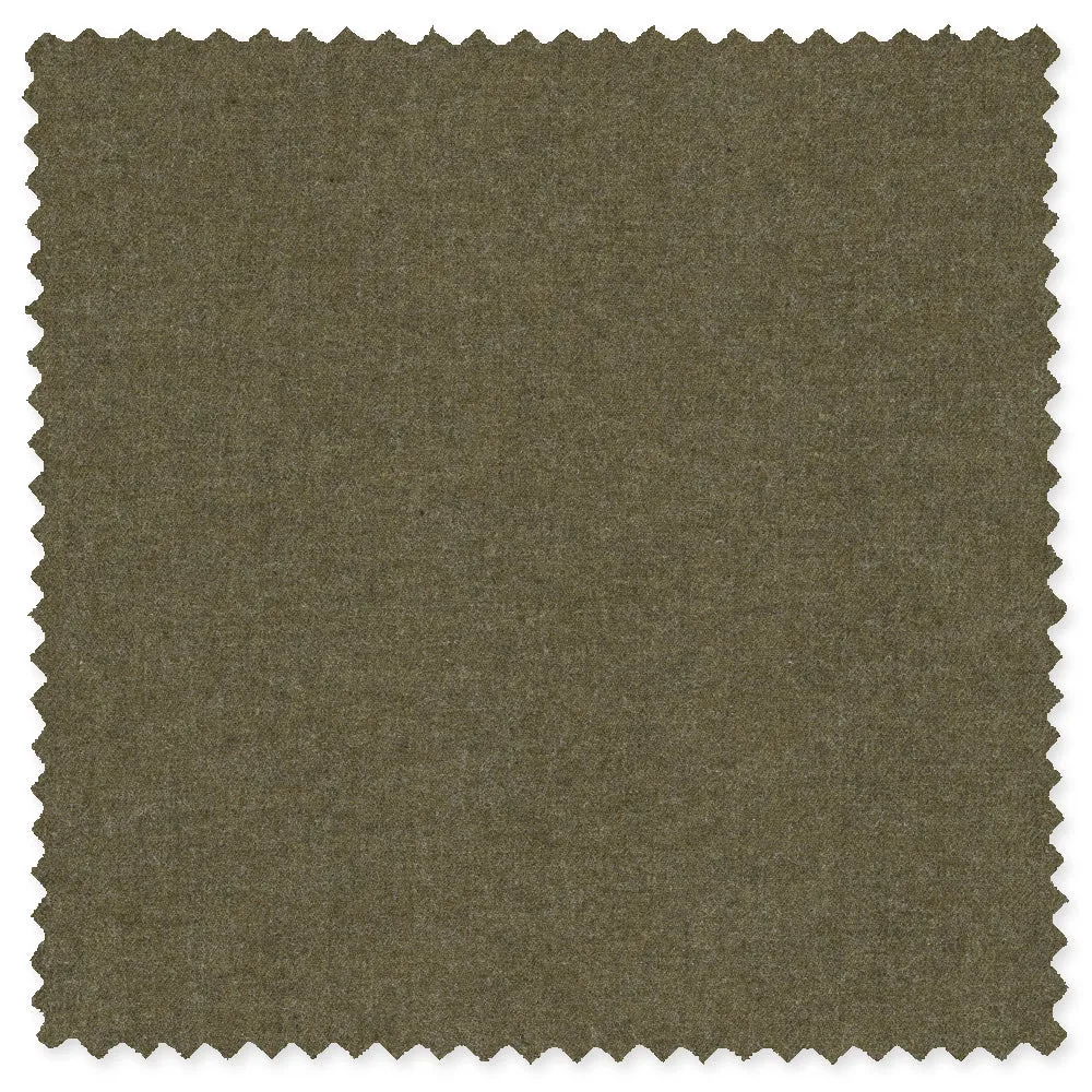 Olive Brushed Twill sold by Gitman Brothers