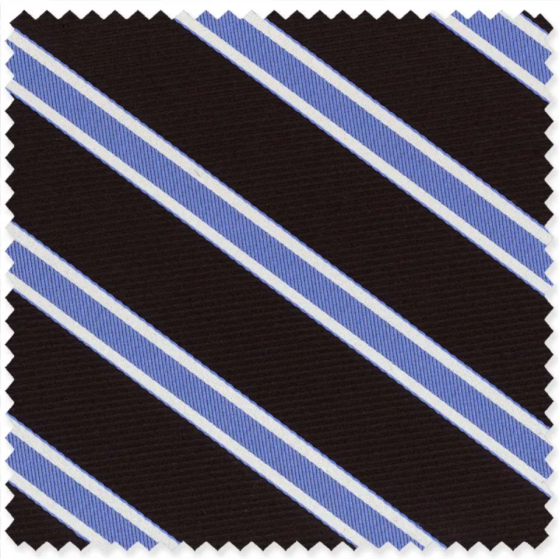 Black Regimental Stripe sold by Gitman Brothers