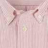 Red Stripe Oxford Weekend Shirt sold by Gitman Brothers