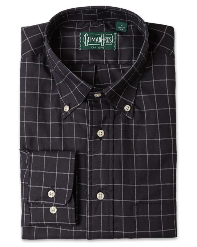 Albini Black "Flanella" sold by Gitman Brothers