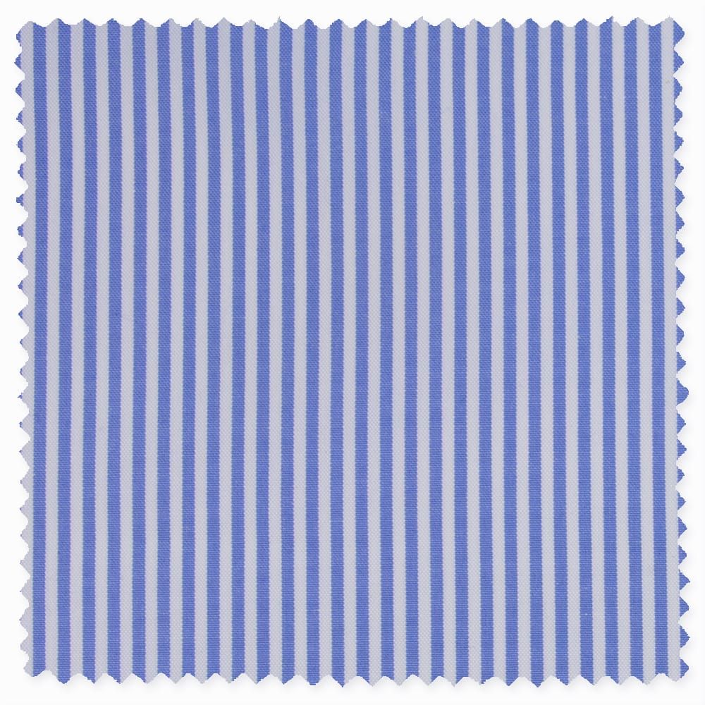 Blue Pinpoint Bengal Stripe sold by Gitman Brothers product image thumbnail 2