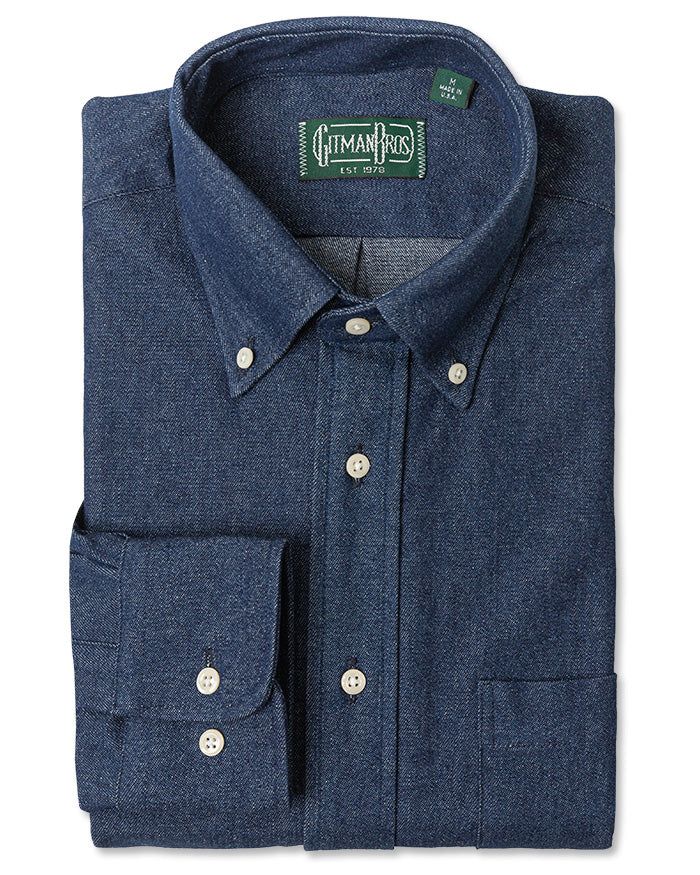 Organic Indigo Denim sold by Gitman Brothers