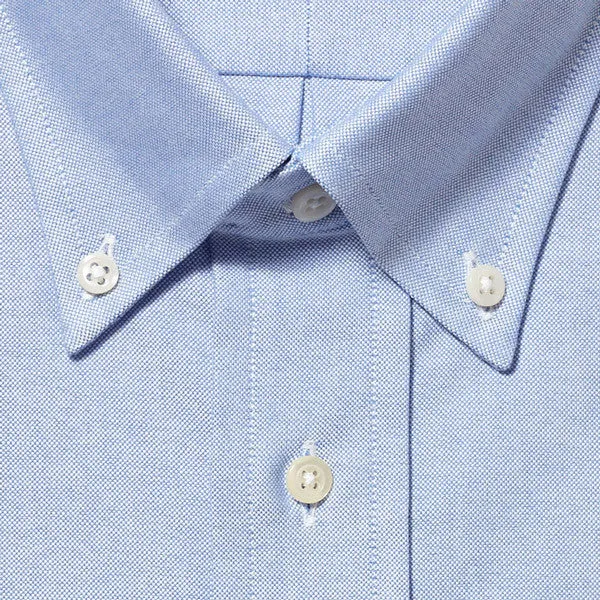 Button Down Oxford Blue - Tailored sold by Gitman Brothers product image thumbnail 3