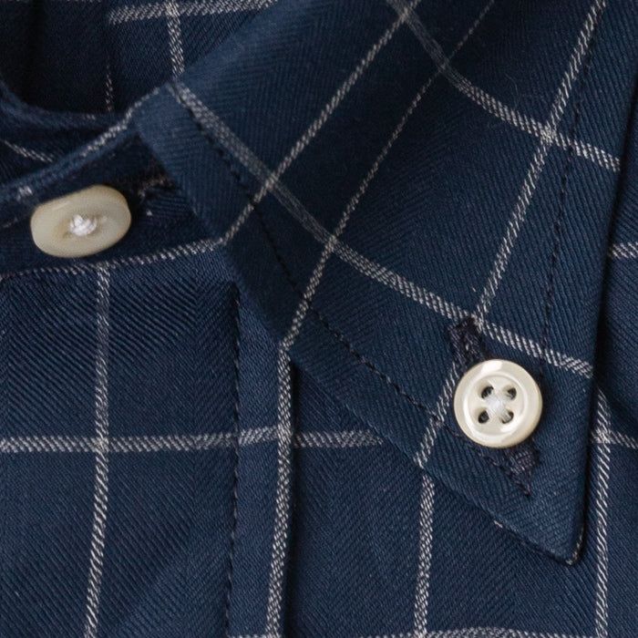 Albini Navy "Flanella" sold by Gitman Brothers product image thumbnail 5