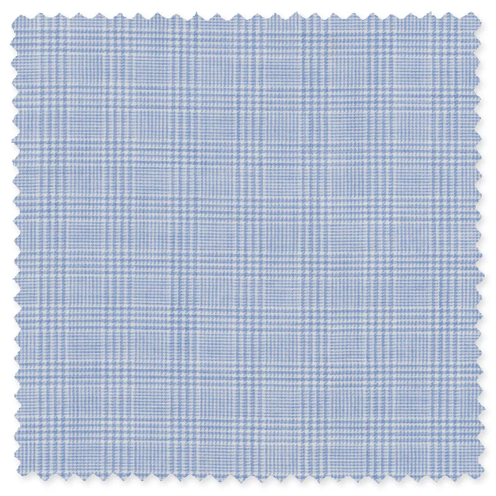 Blue Cashmere Houndstooth sold by Gitman Brothers