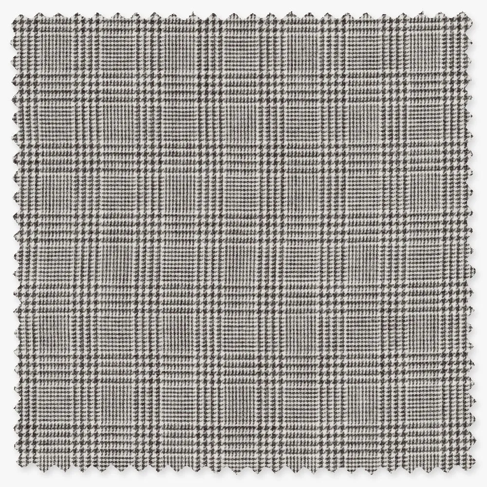 Black Cashmere Houndstooth sold by Gitman Brothers product image thumbnail 2