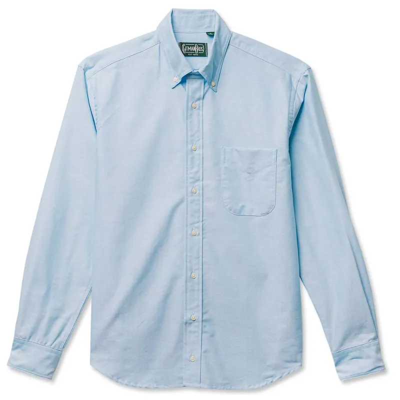 Teal Spring Oxford Weekend Shirt sold by Gitman Brothers