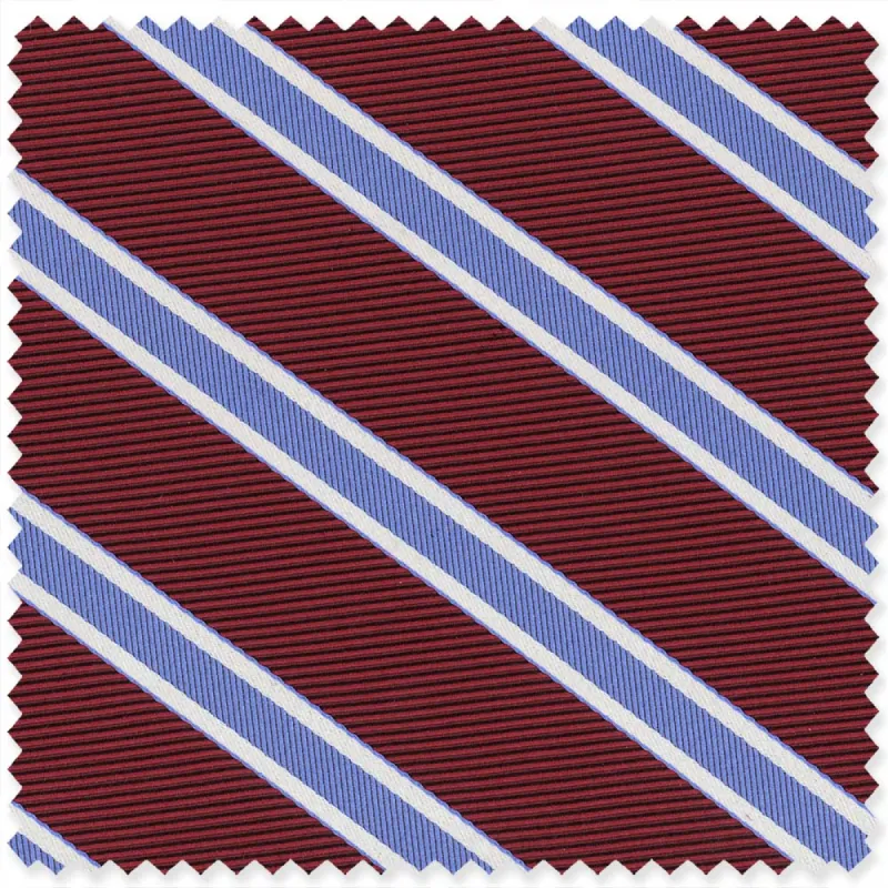 Red Regimental Stripe sold by Gitman Brothers