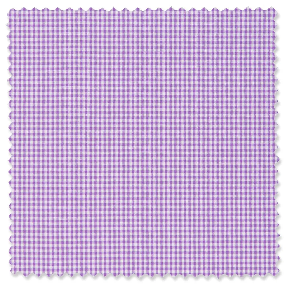 Lavender Mini Gingham sold by Gitman Brothers