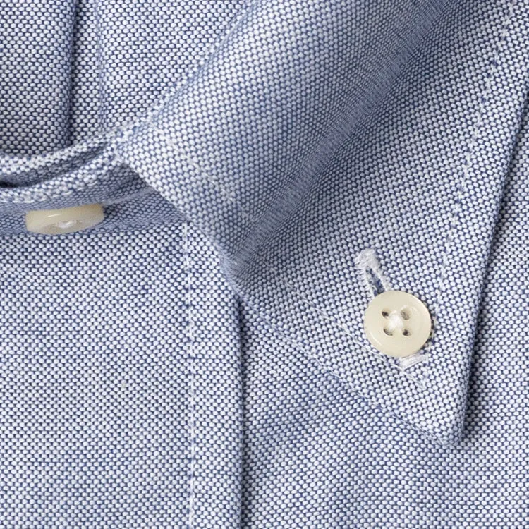 Dark Blue Spring Oxford sold by Gitman Brothers product image thumbnail 5