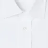Medium Spread Pinpoint French Cuff White sold by Gitman Brothers