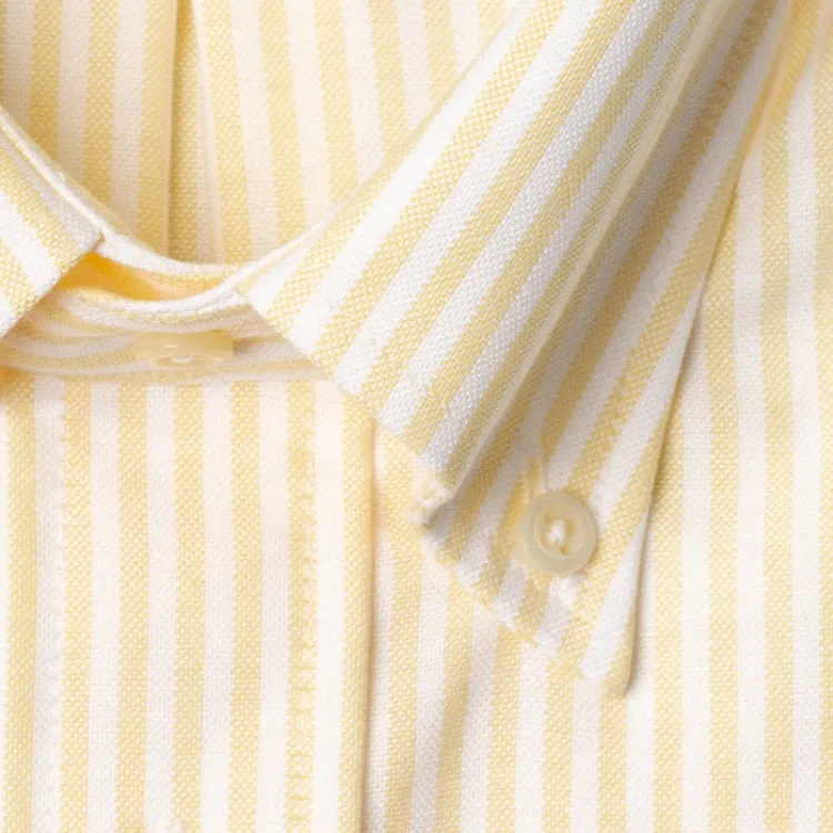 Yellow Stripe Spring Oxford sold by Gitman Brothers product image thumbnail 5
