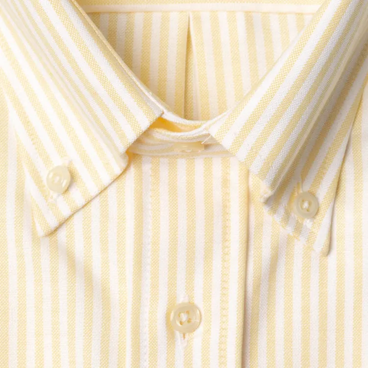 Yellow Stripe Spring Oxford sold by Gitman Brothers product image thumbnail 3