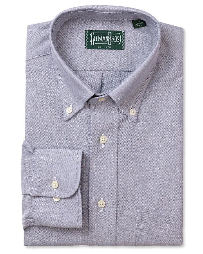 Navy Oxford sold by Gitman Brothers