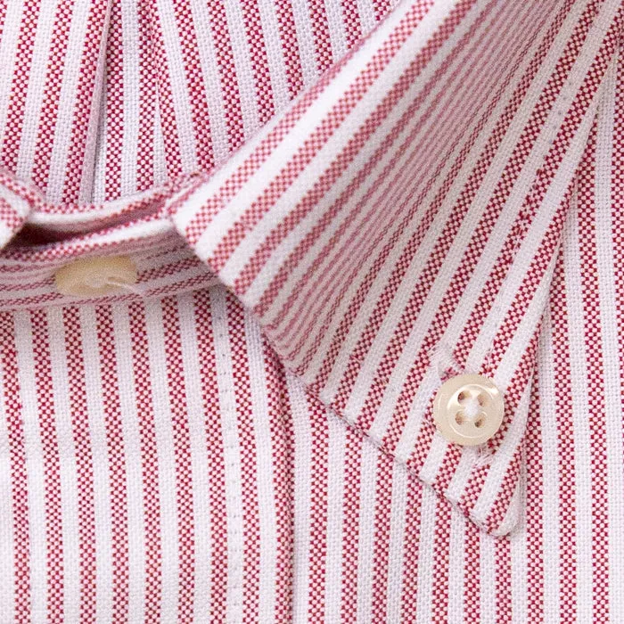 Red Stripe Oxford sold by Gitman Brothers product image thumbnail 5
