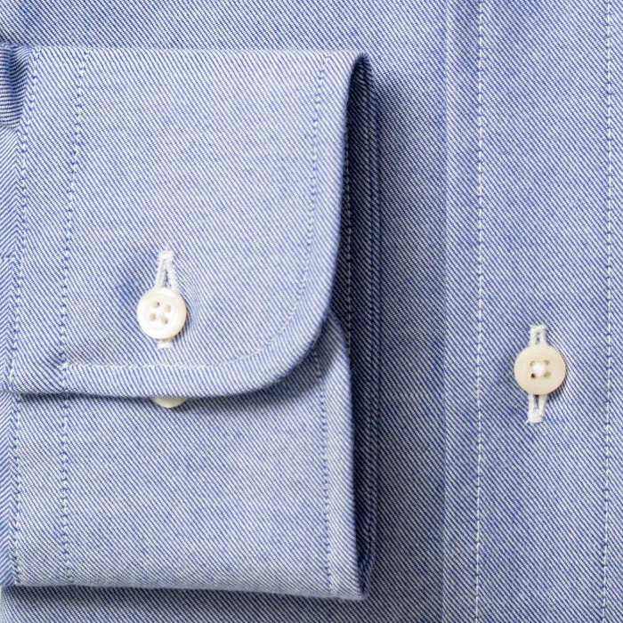 Blue Brushed Twill sold by Gitman Brothers product image thumbnail 4
