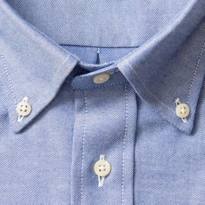 Blue Brushed Twill sold by Gitman Brothers product image thumbnail 3