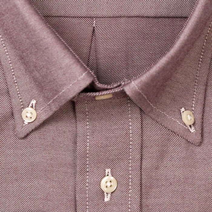 Burgundy Brushed Twill sold by Gitman Brothers product image thumbnail 3