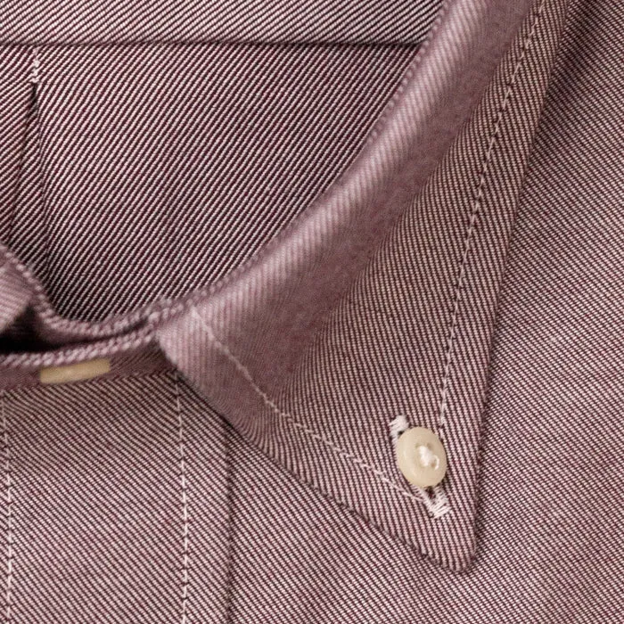 Burgundy Brushed Twill sold by Gitman Brothers product image thumbnail 5