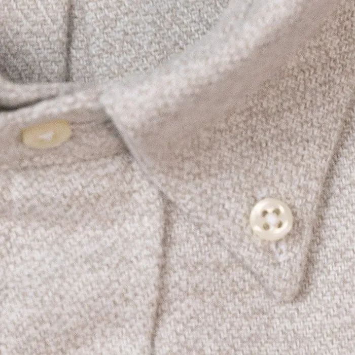 Ivory Cotton Tweed sold by Gitman Brothers product image thumbnail 5