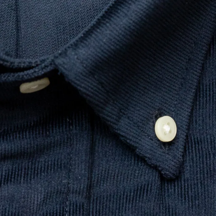 Navy Italian Corduroy sold by Gitman Brothers product image thumbnail 5